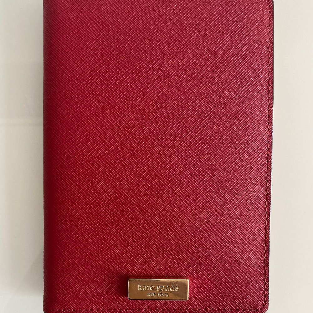 Kate Spade Red Passport Holder